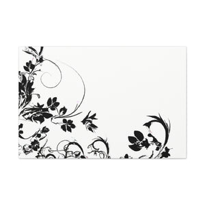 Blossomwaves - Floral - Canvas
