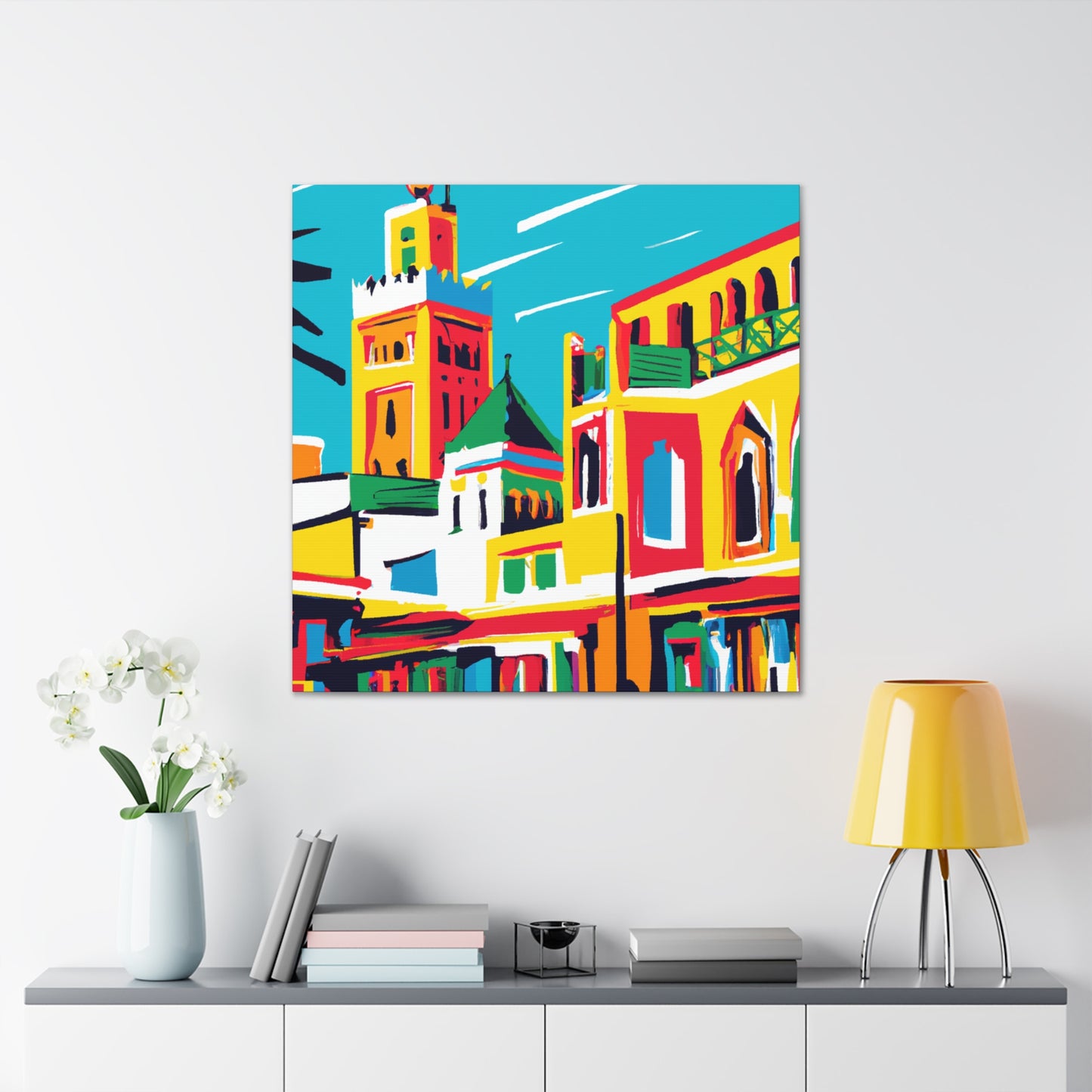 Ibrahim Moussaoui - Morraco - Canvas