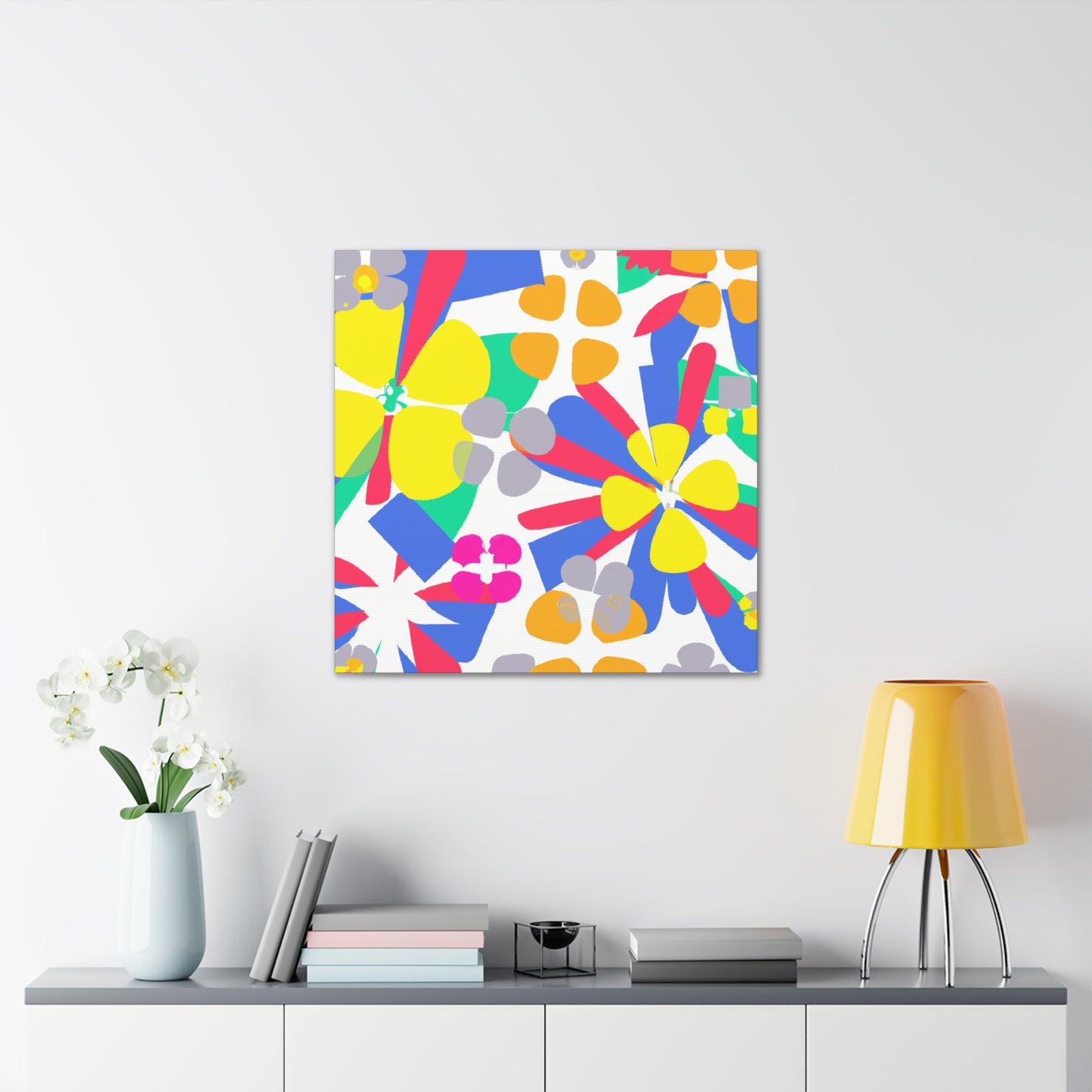 Perpetual Petals - Floral - Canvas