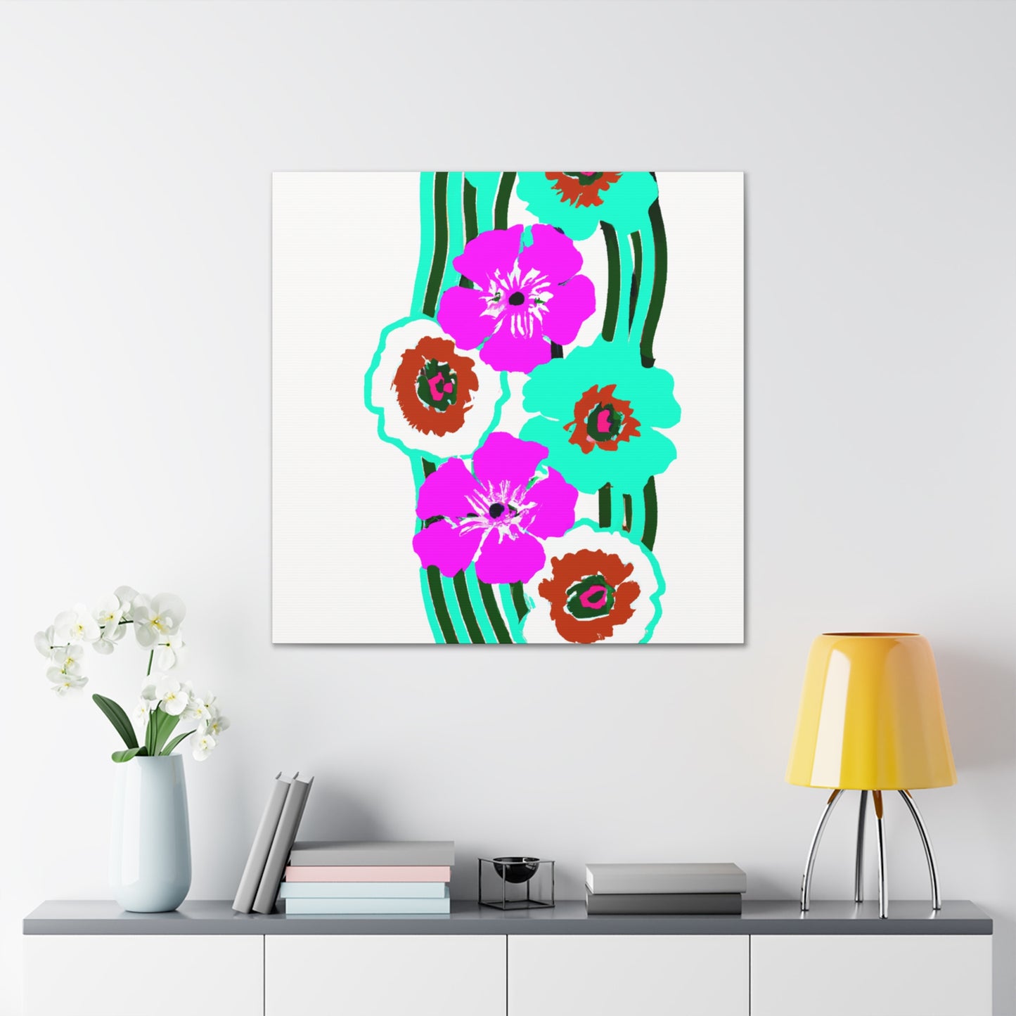 Florazure - Floral - Canvas