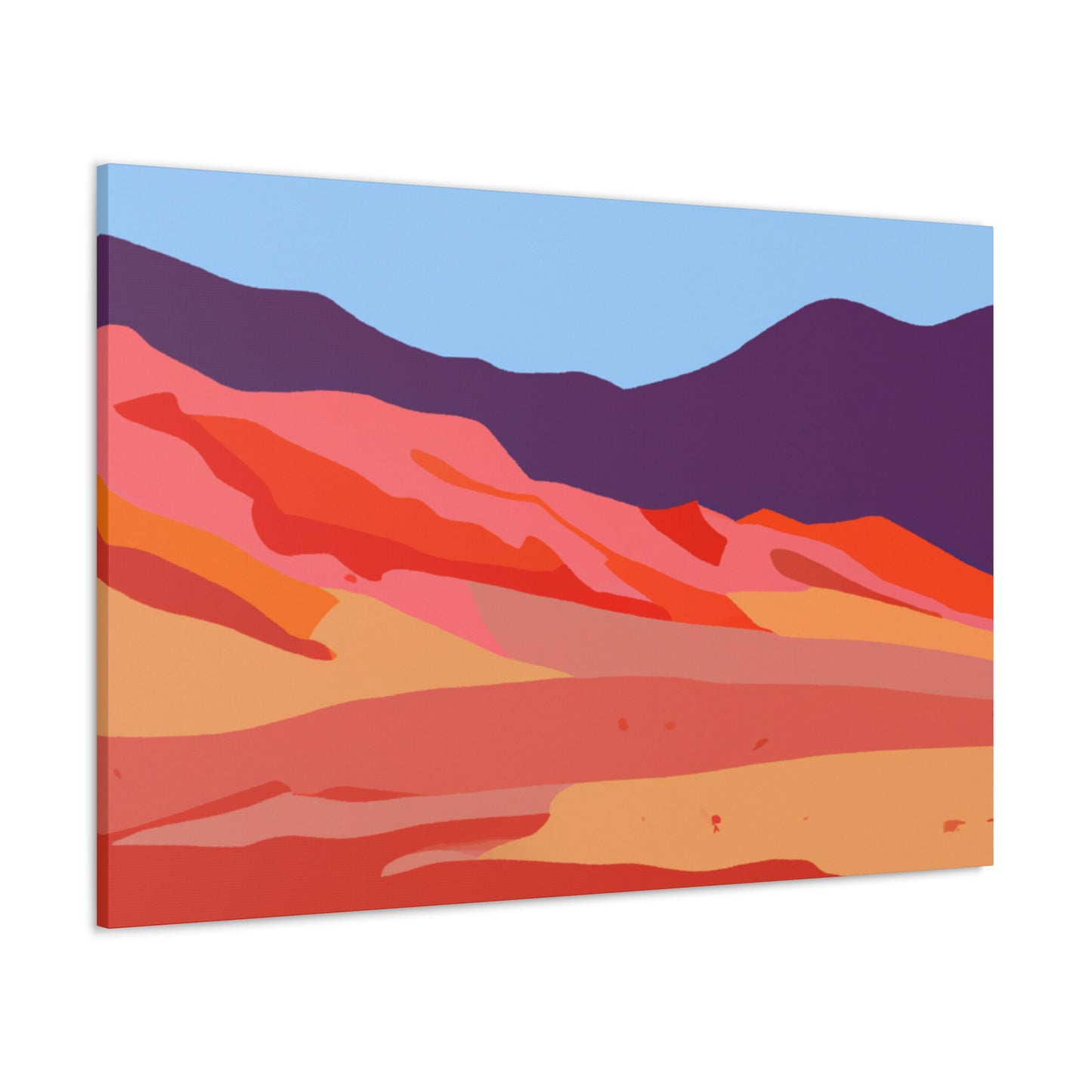 Dusty Plume Landscape - Canvas
