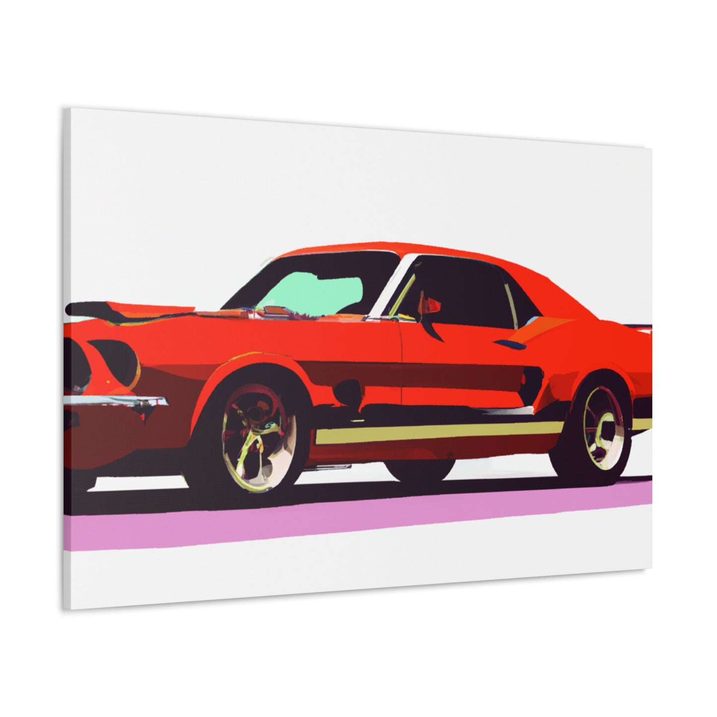 Hot Rodder - Automobile - Canvas