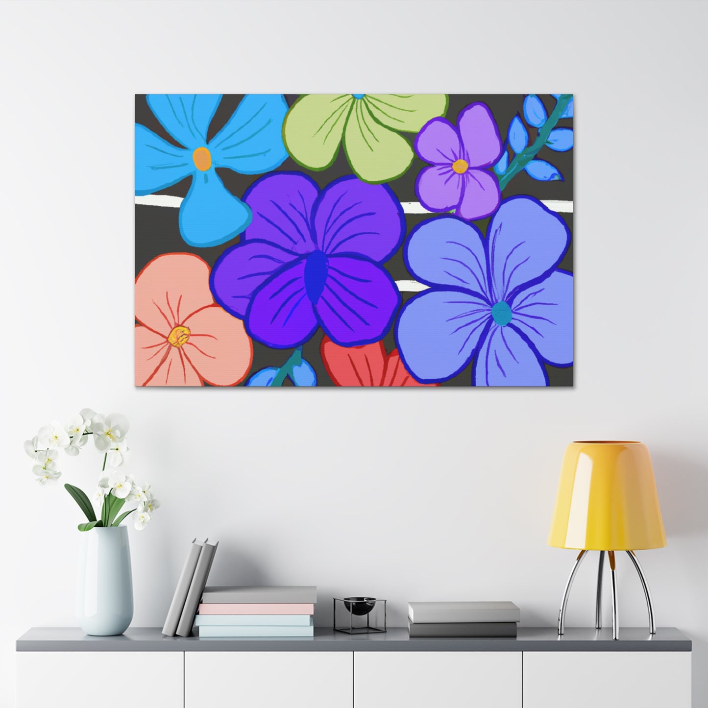 Bloomingvale - Floral - Canvas