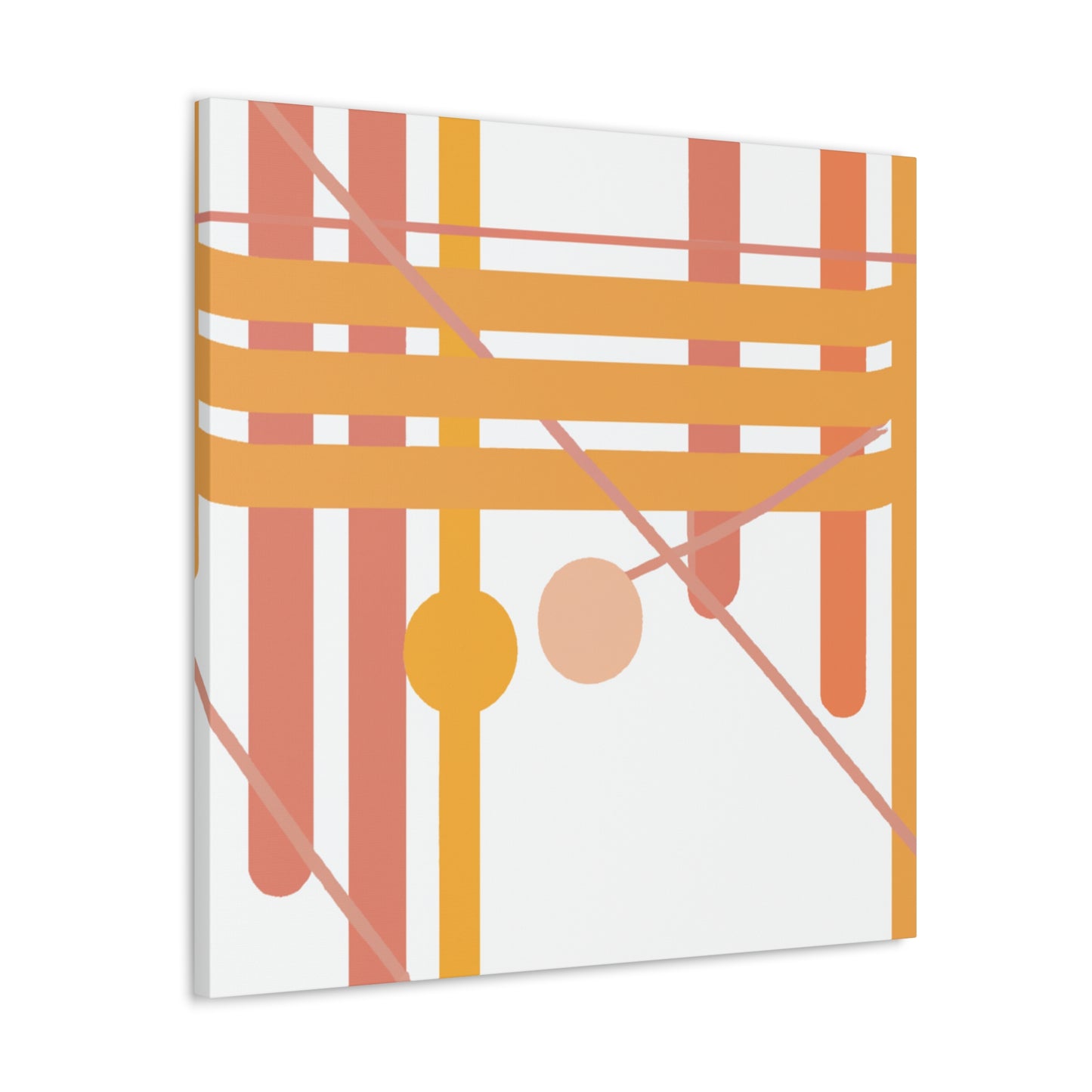Lagoon Paradise - Midcentury - Canvas