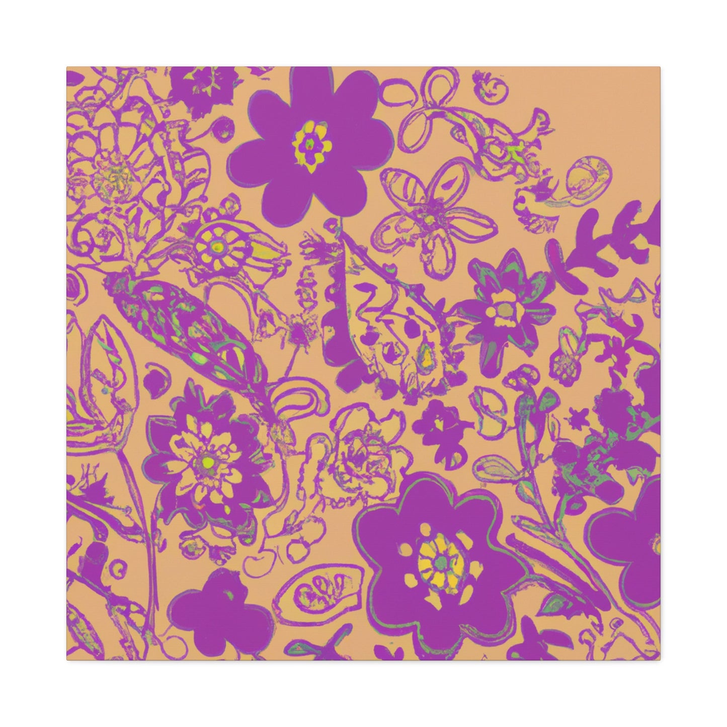 Blossomtide- Floral - Canvas