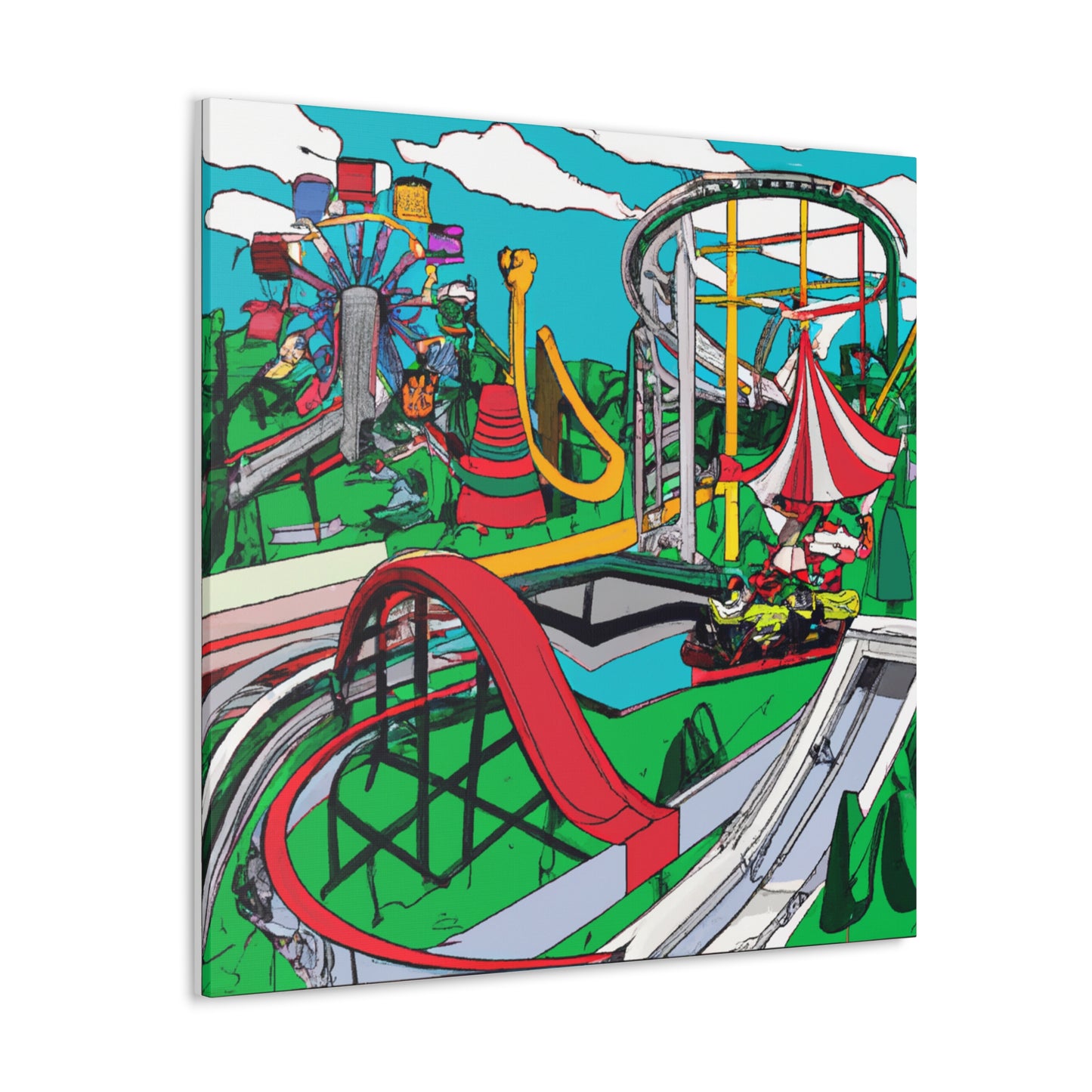 Carnivalicious- Amusement - Canvas
