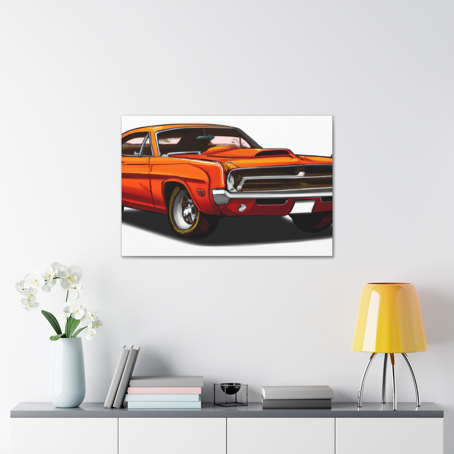 Blue Streak - Automobile - Canvas