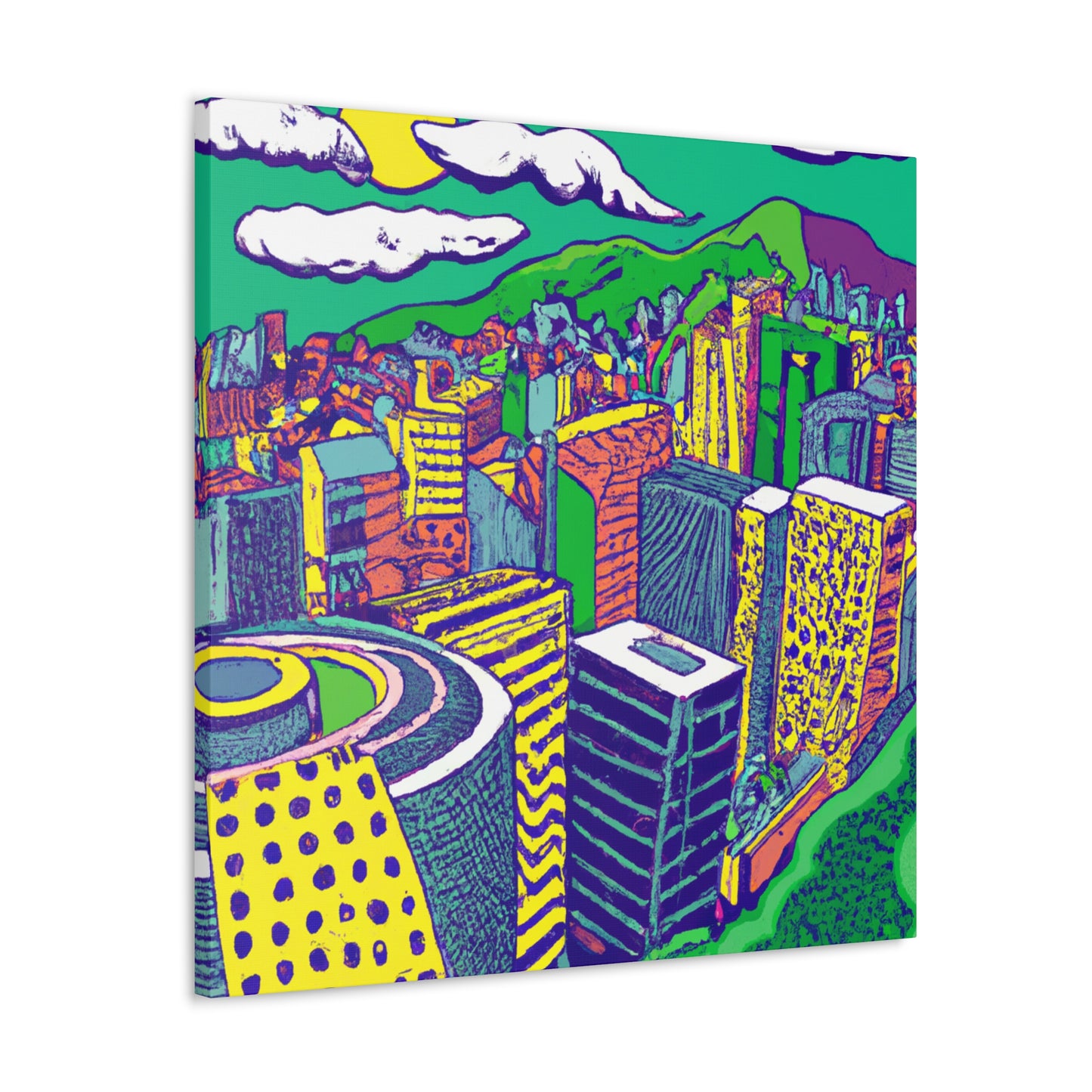 Caterpillar Festival - South America - Canvas