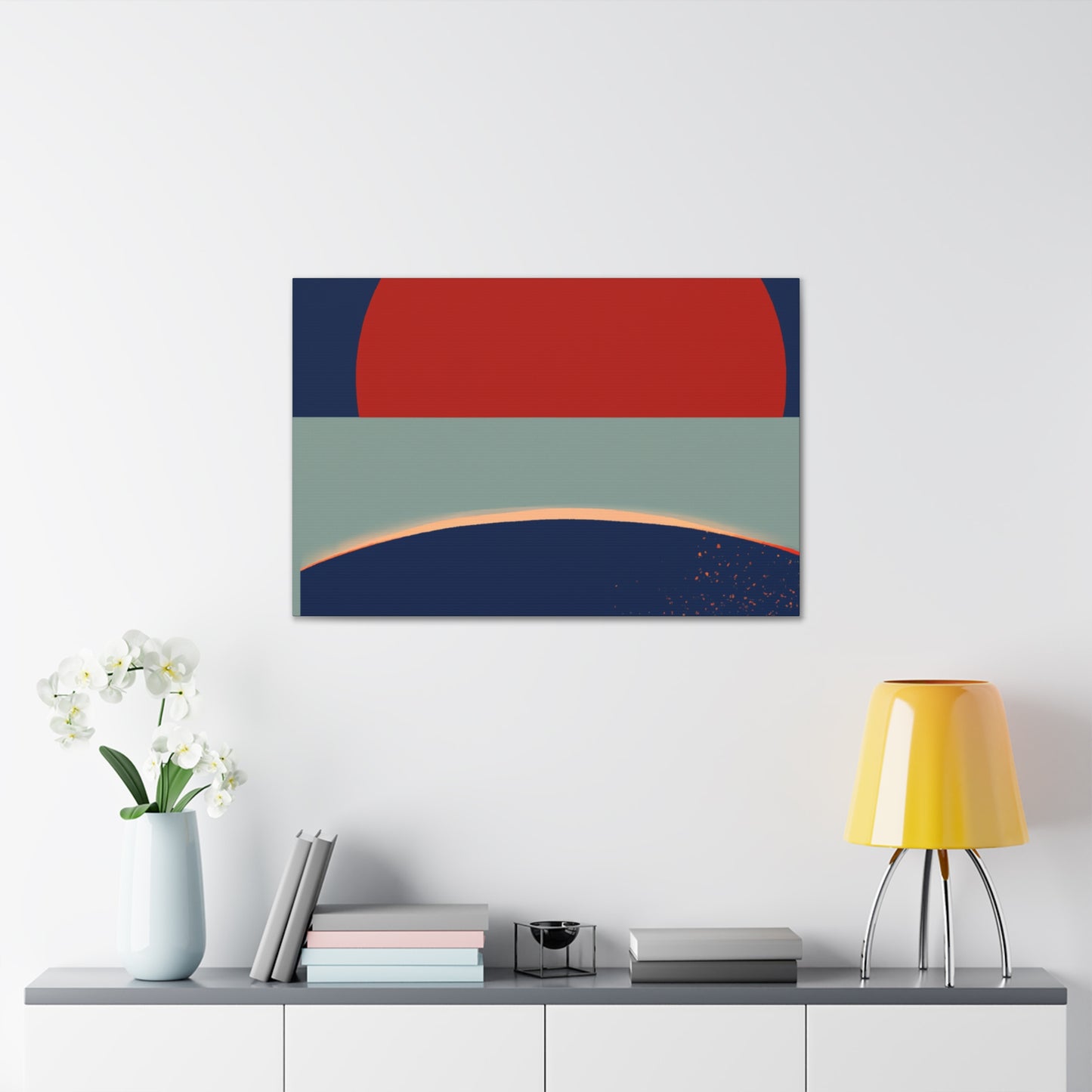 The Bridge - Midcentury Canvas