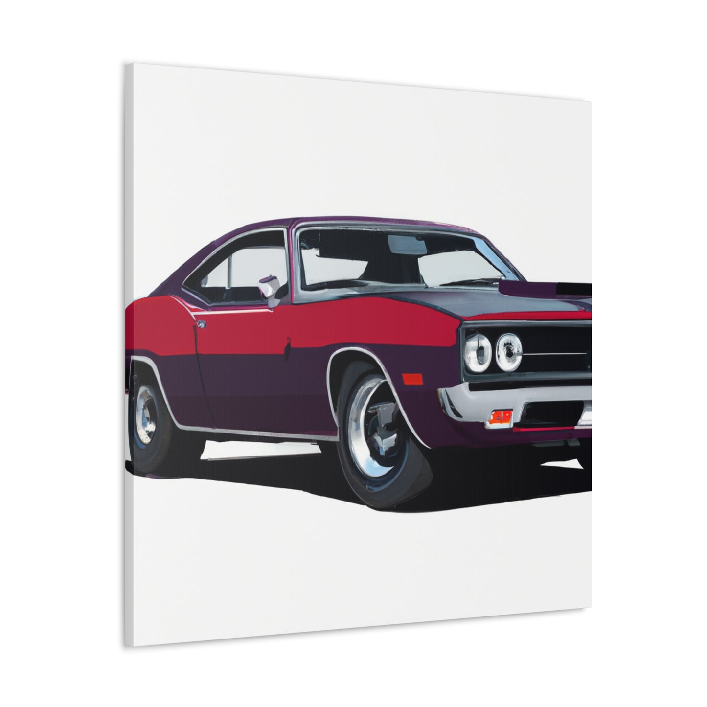 The Blazing Bullet - Automobile - Canvas