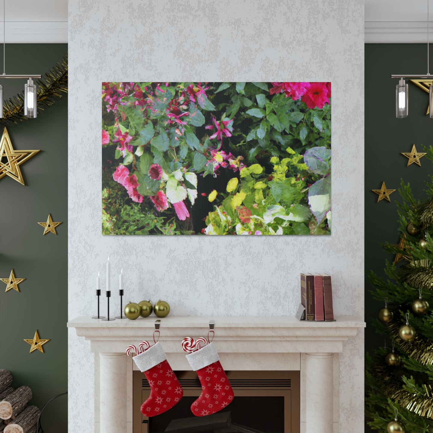 "Blooming Bounty." - Floral Canvas