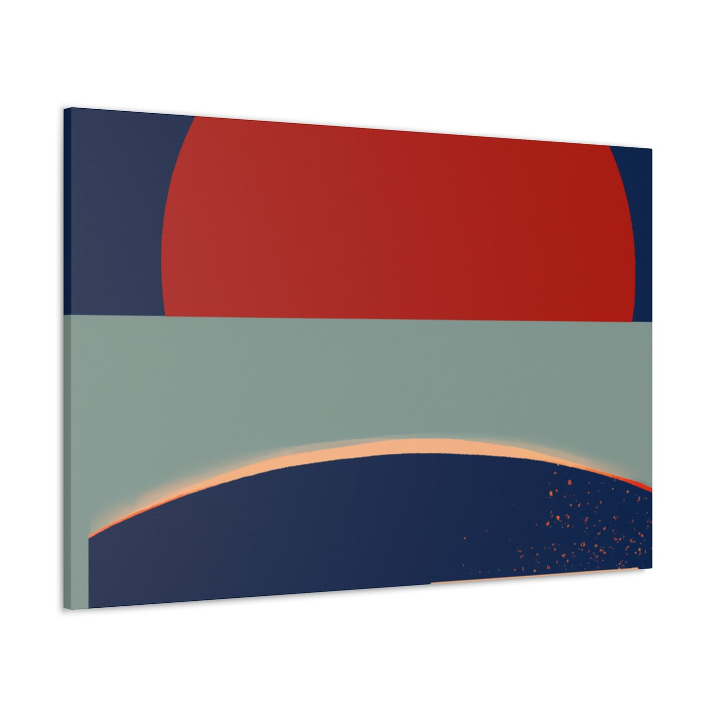 The Bridge - Midcentury Canvas