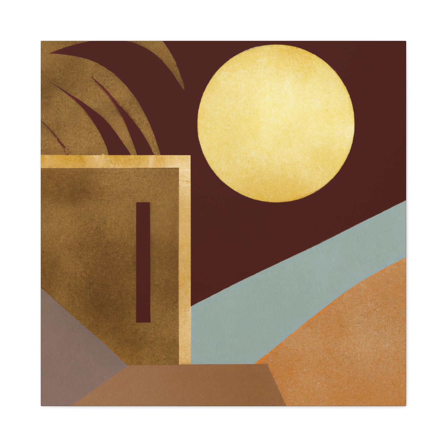 Sunny Groove - Midcentury - Canvas