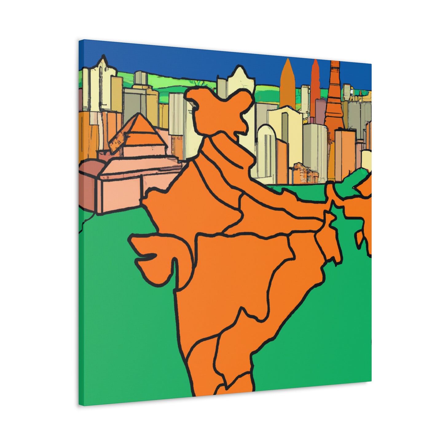 Maya Jai - India - Canvas