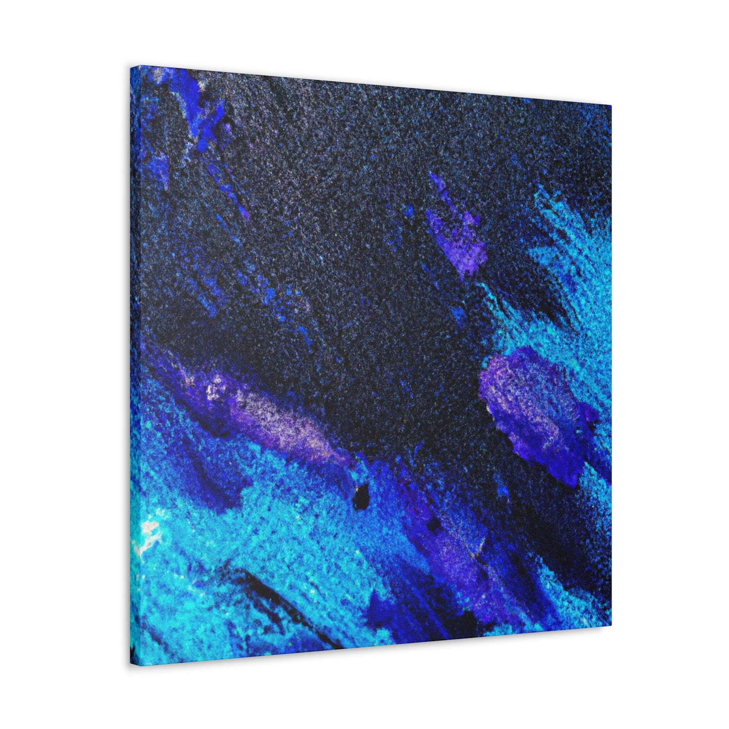 Blue Haze - Abstract Canvas