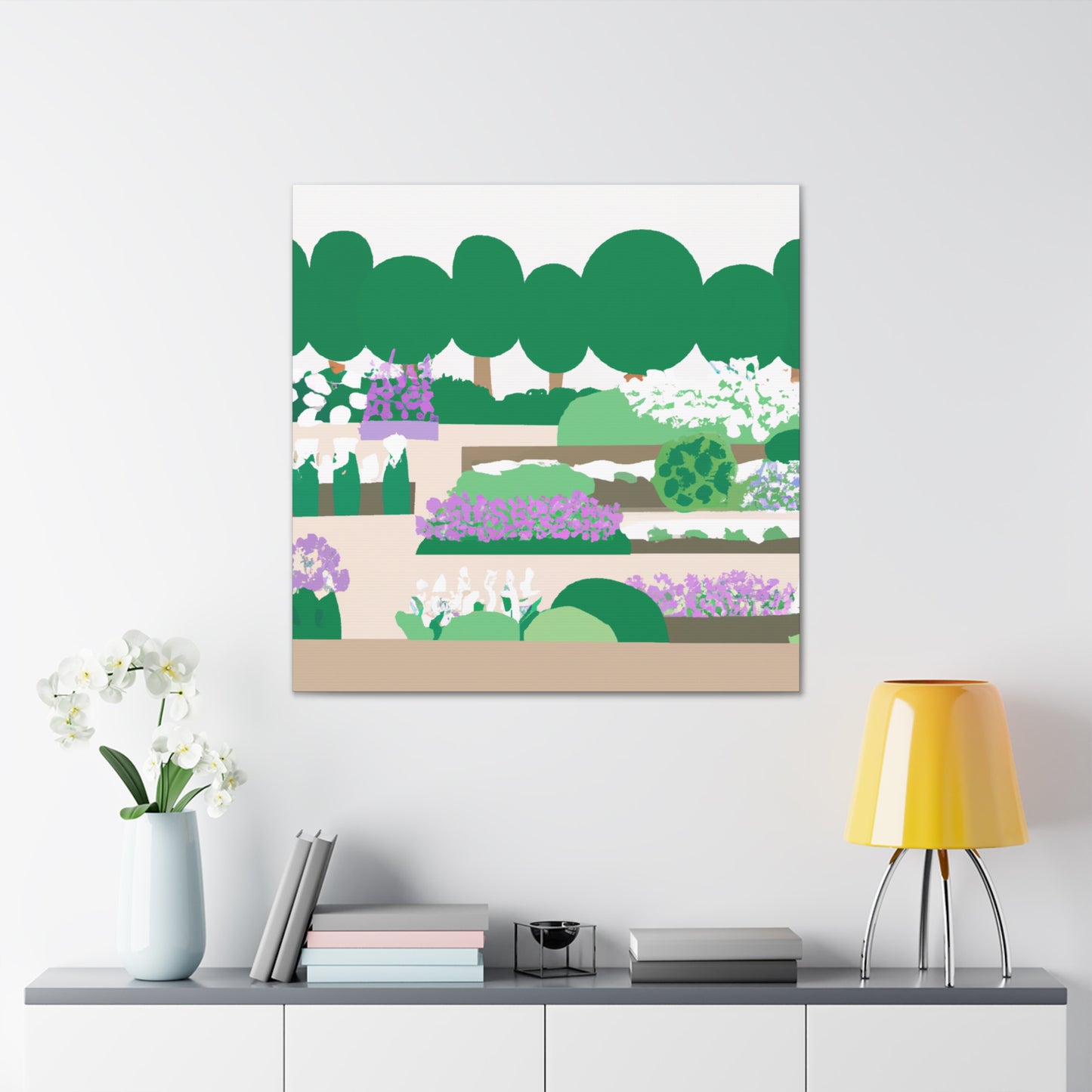 Dragonfly Haven- Landscape - Canvas