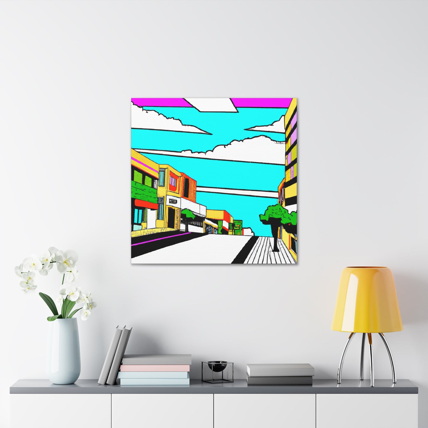 Cinema Avenue - Pop Art Canvas
