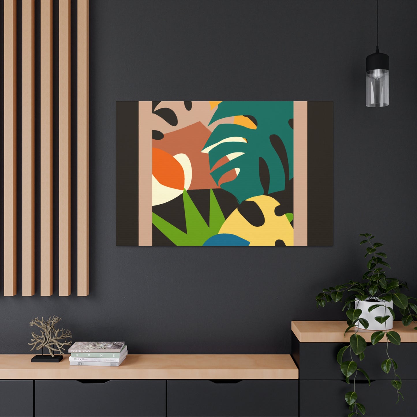 Flufftail Squirreldeer - Midcentury Canvas