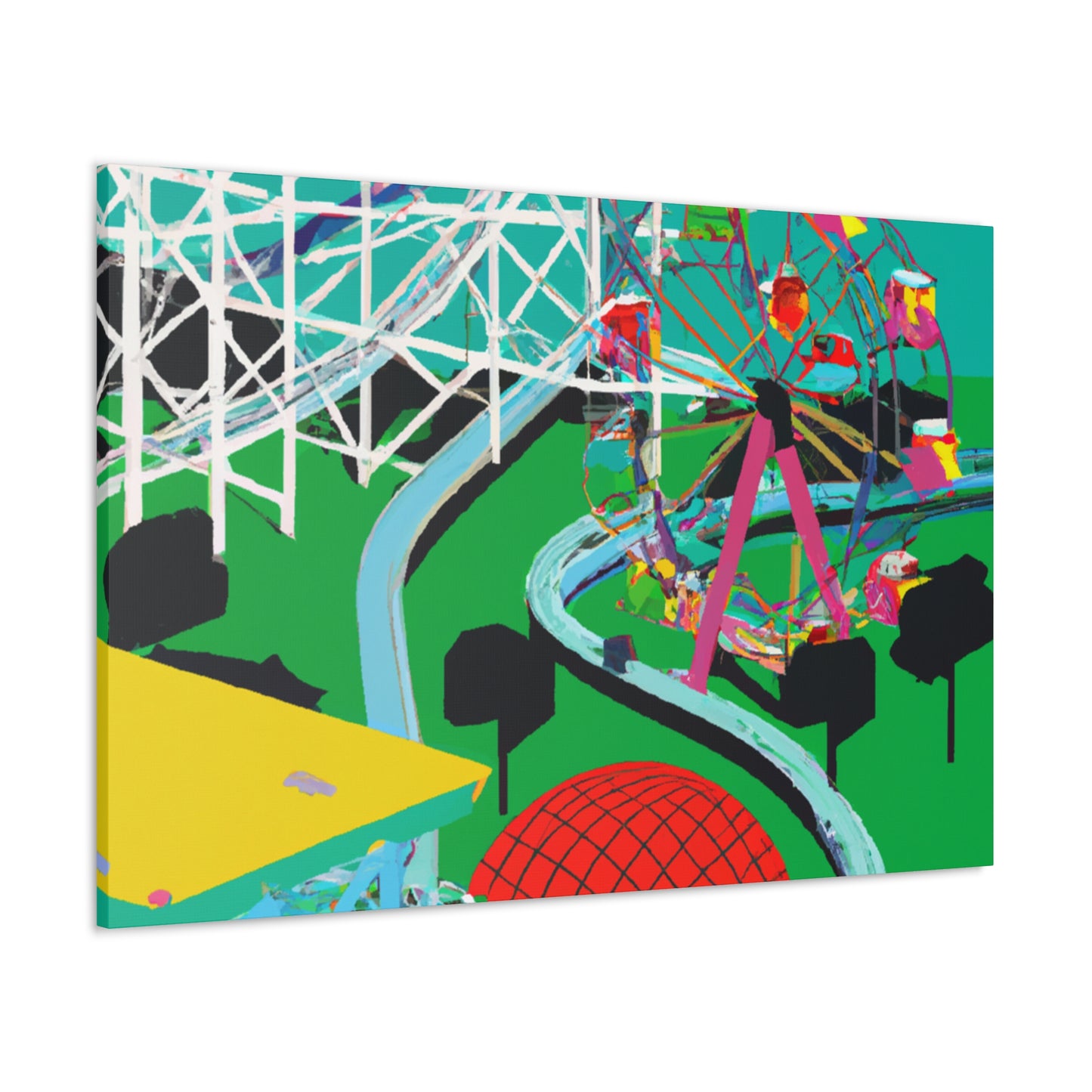 Thrilltopia - Amusement - Canvas