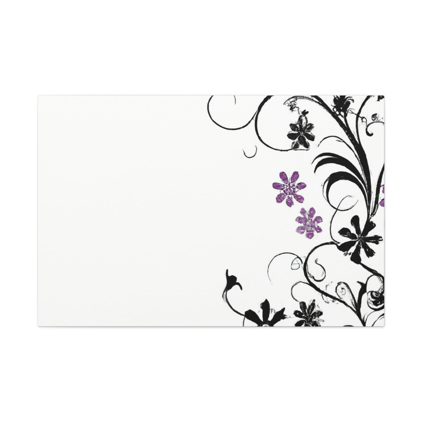 Petunia Patch - Floral - Canvas