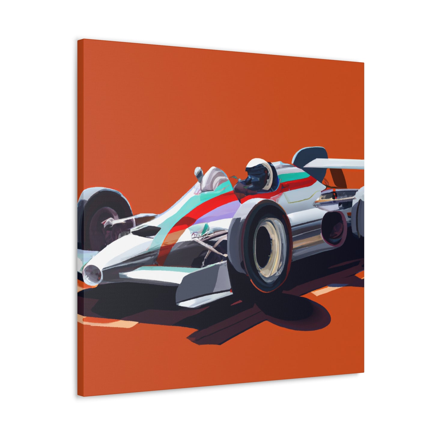 'Hotrod Harrier' - Automobile. - Canvas
