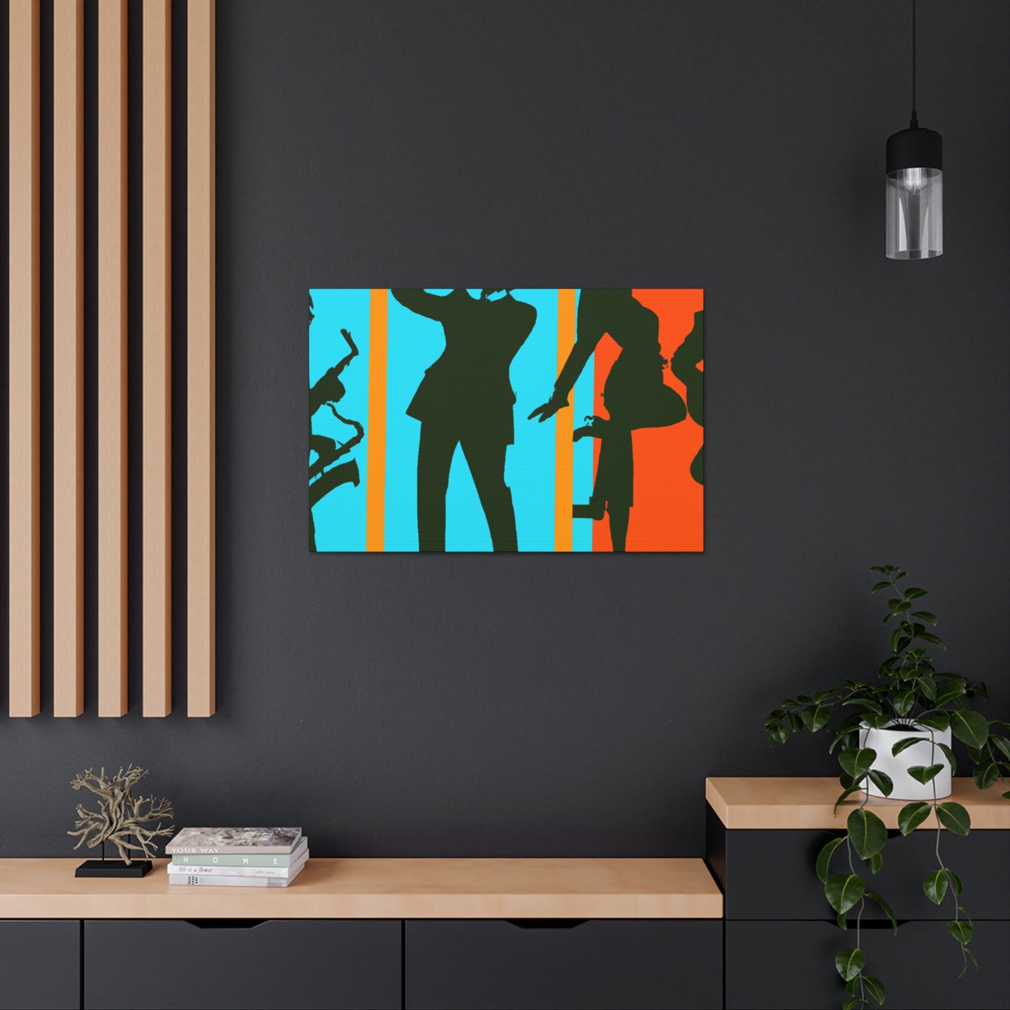 Swing Palace. - Retro Music and Film Canvas