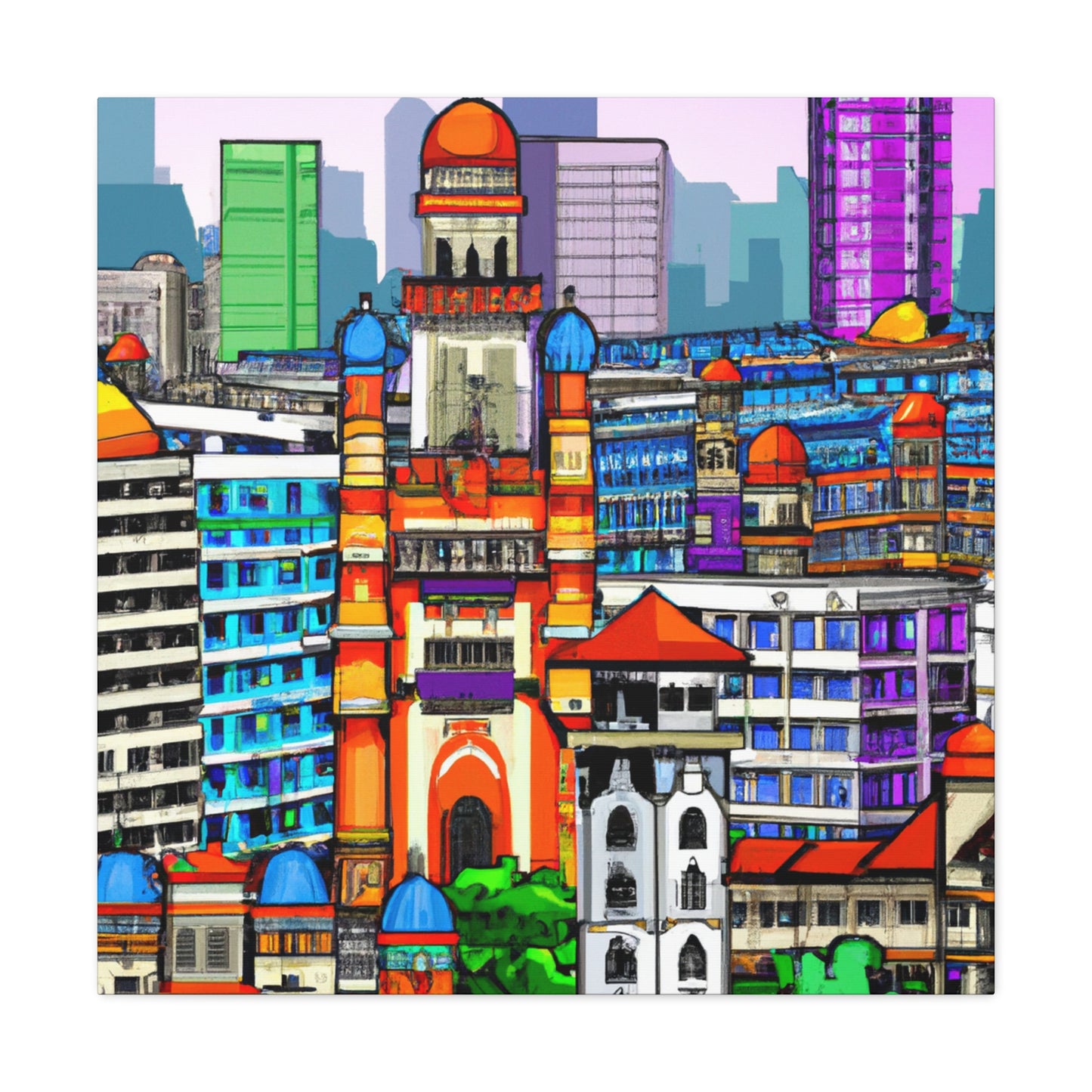 Udaipur - Destination India - Canvas