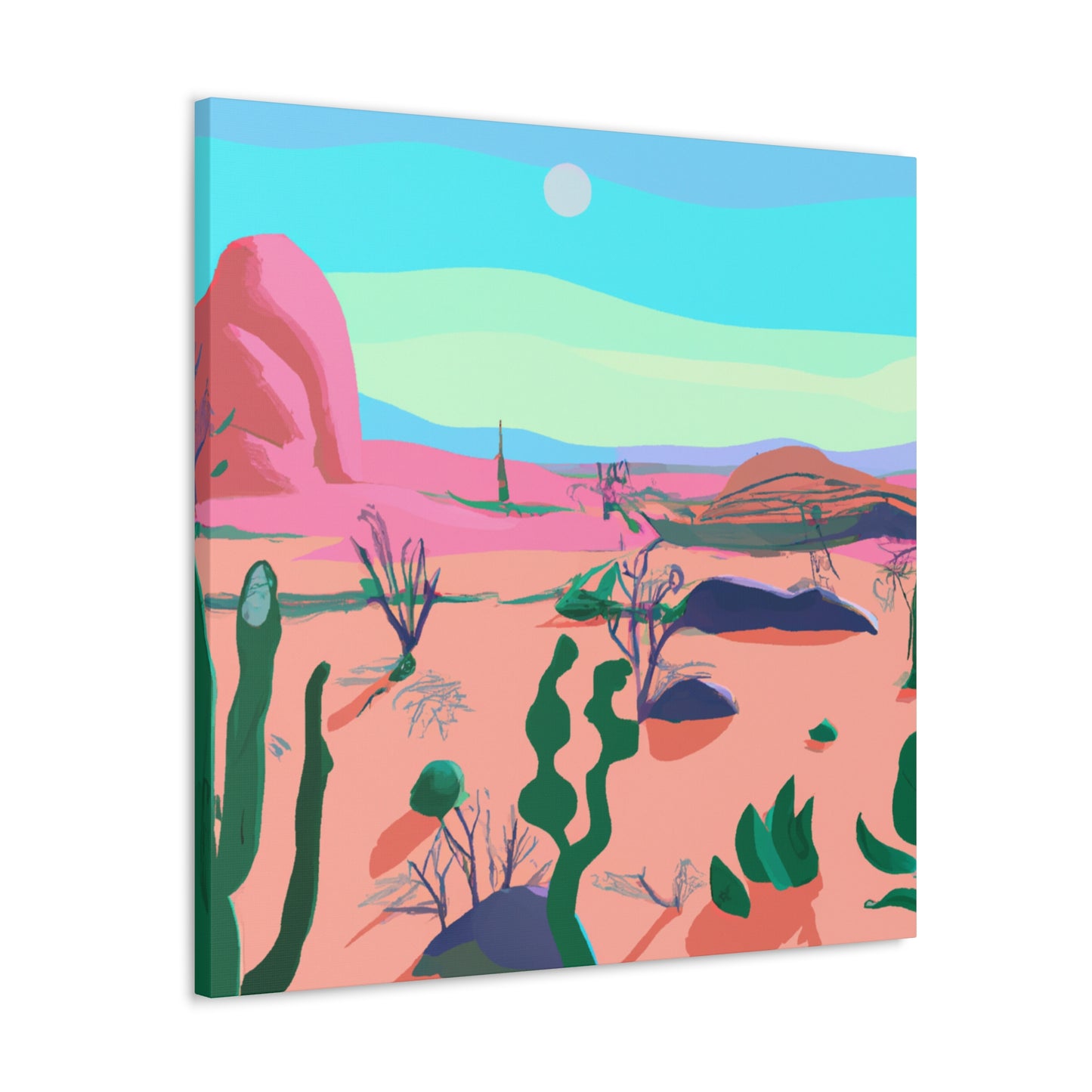 Cactustone Landscape - Canvas