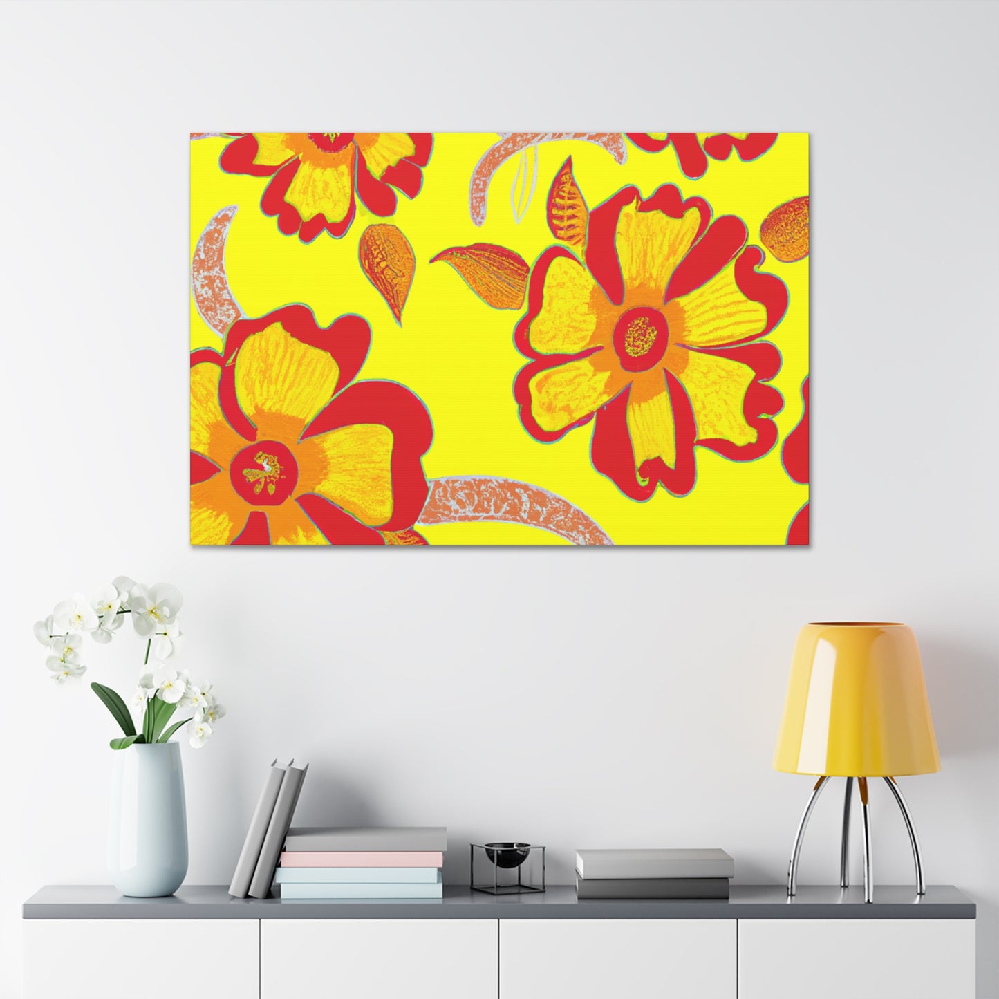 Rosesong - Floral - Canvas