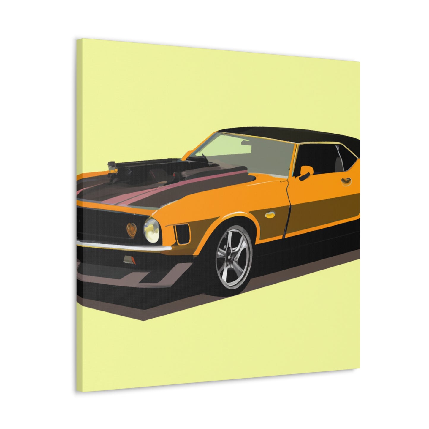 Smokin' Ruby - Automobile - Canvas