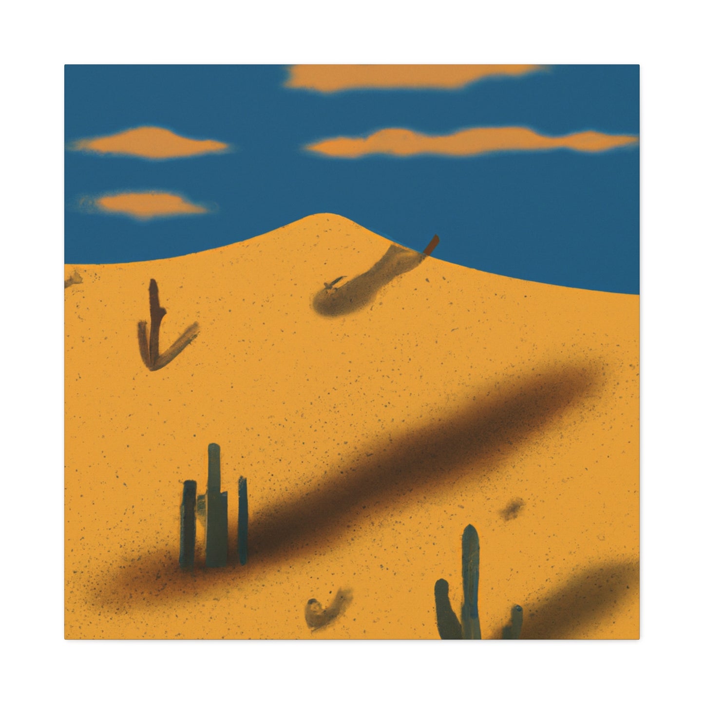 Desert Revival - Vintage Contemporary - Desert - Canvas