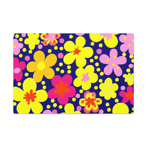 Blissful Bloom - Floral - Canvas
