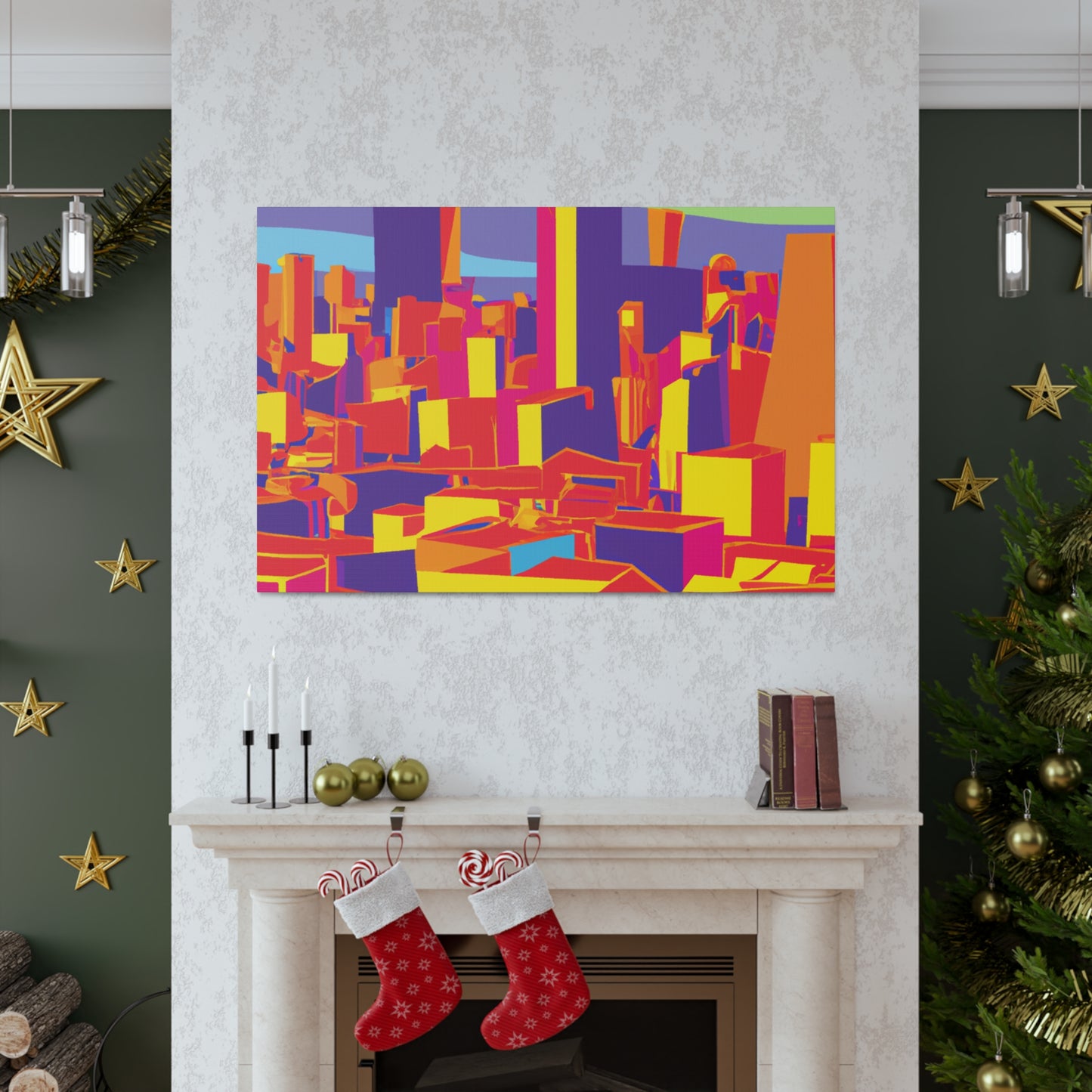 Juanita Mendoza - South America Canvas