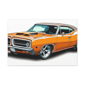 Smokey Striker - Automobile - Canvas