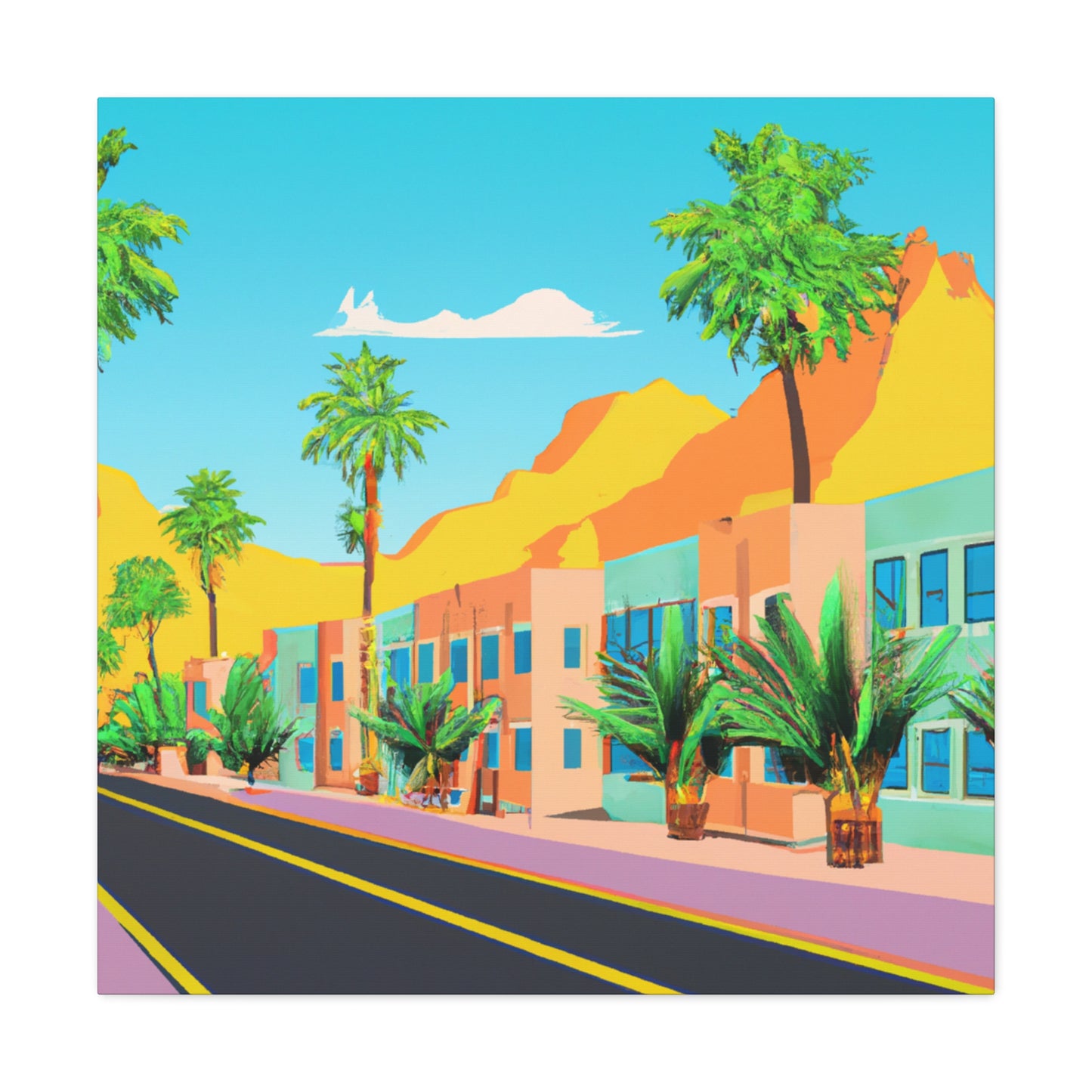 Sandstorm Architectural - Canvas