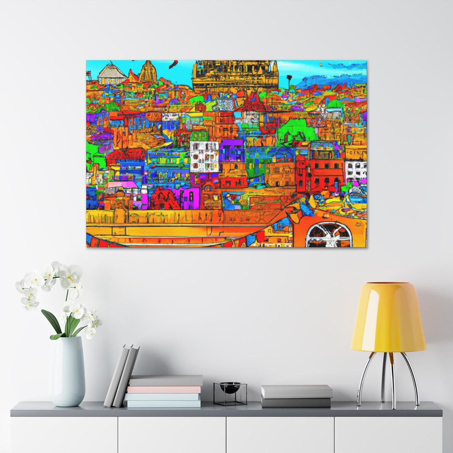 Khajuraho- Destination India - Canvas