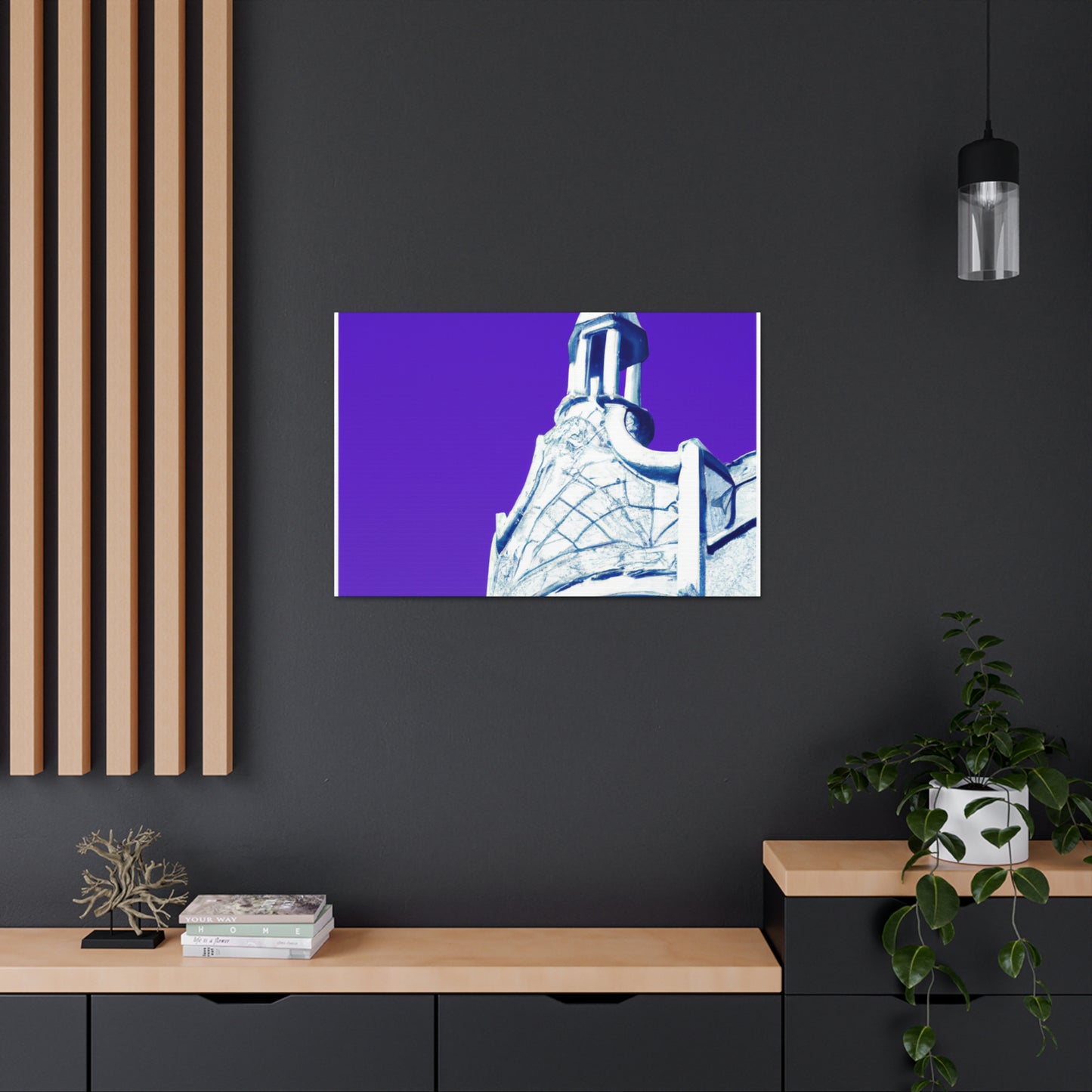 'The Majestic Metropolis' - Art Deco Architectural Canvas