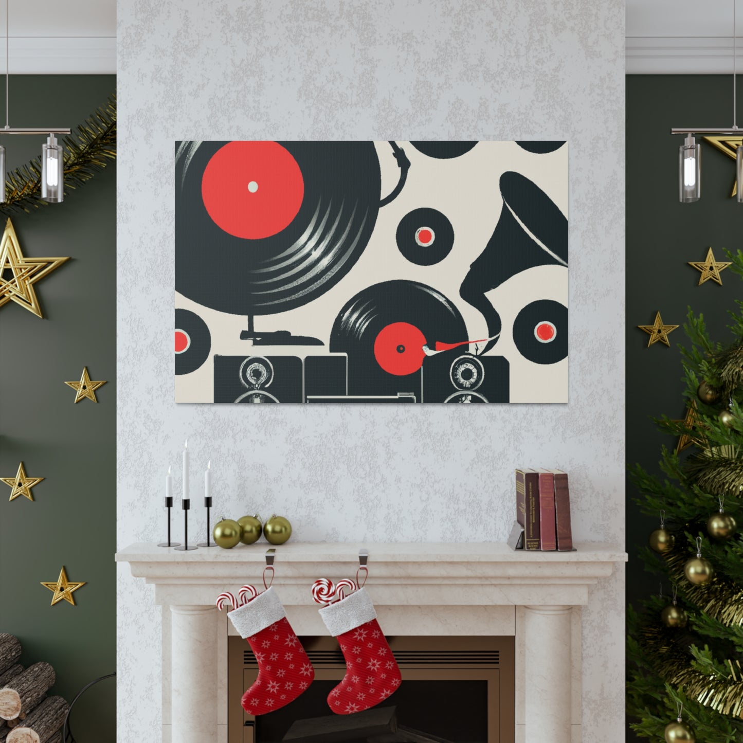 The Vinyl Studio - Retro Music and Film Canvas