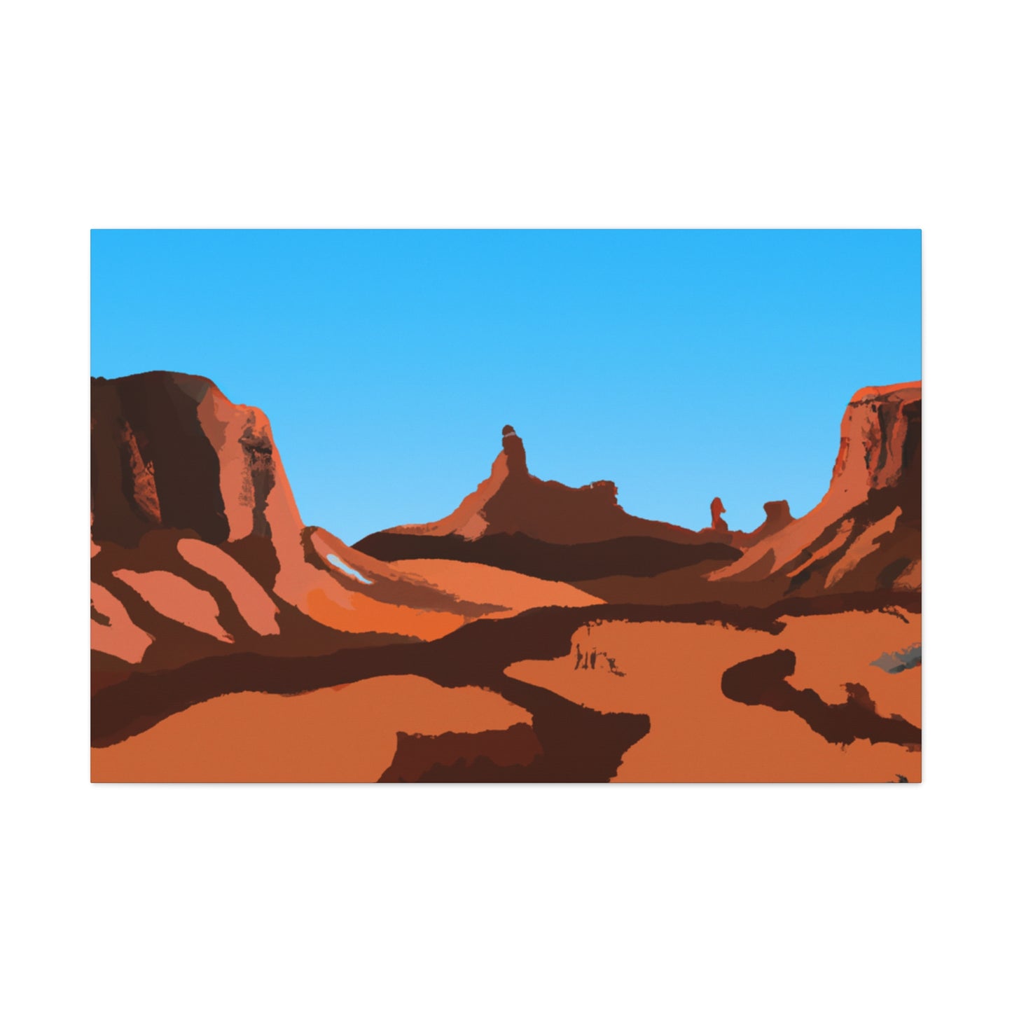 Dune-scape Landscape - Canvas