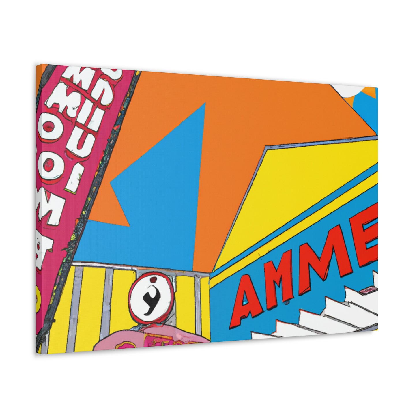 'Happy Days Arcade' - Canvas - Pop Art