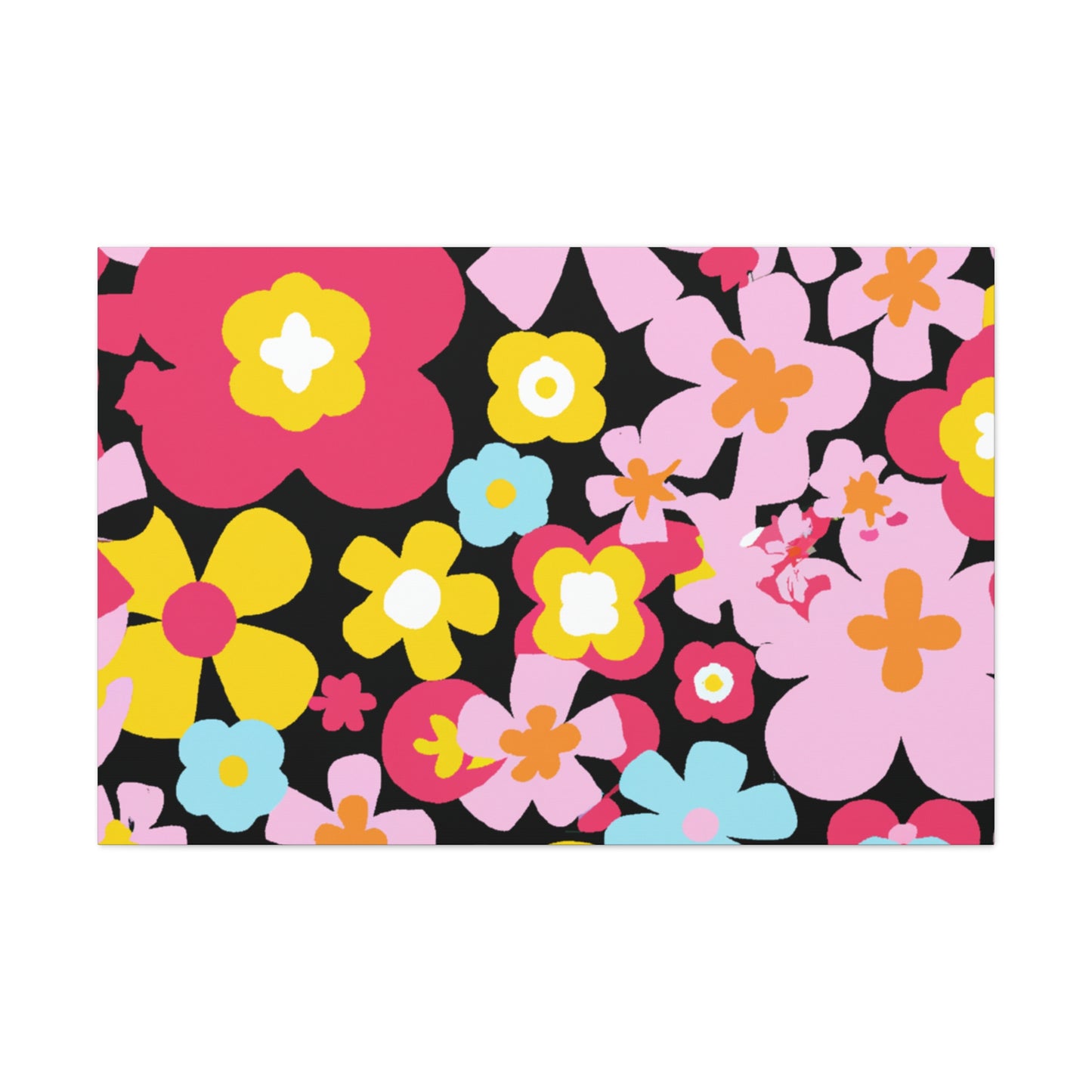 Dream-Catching Daisies - Floral Canvas