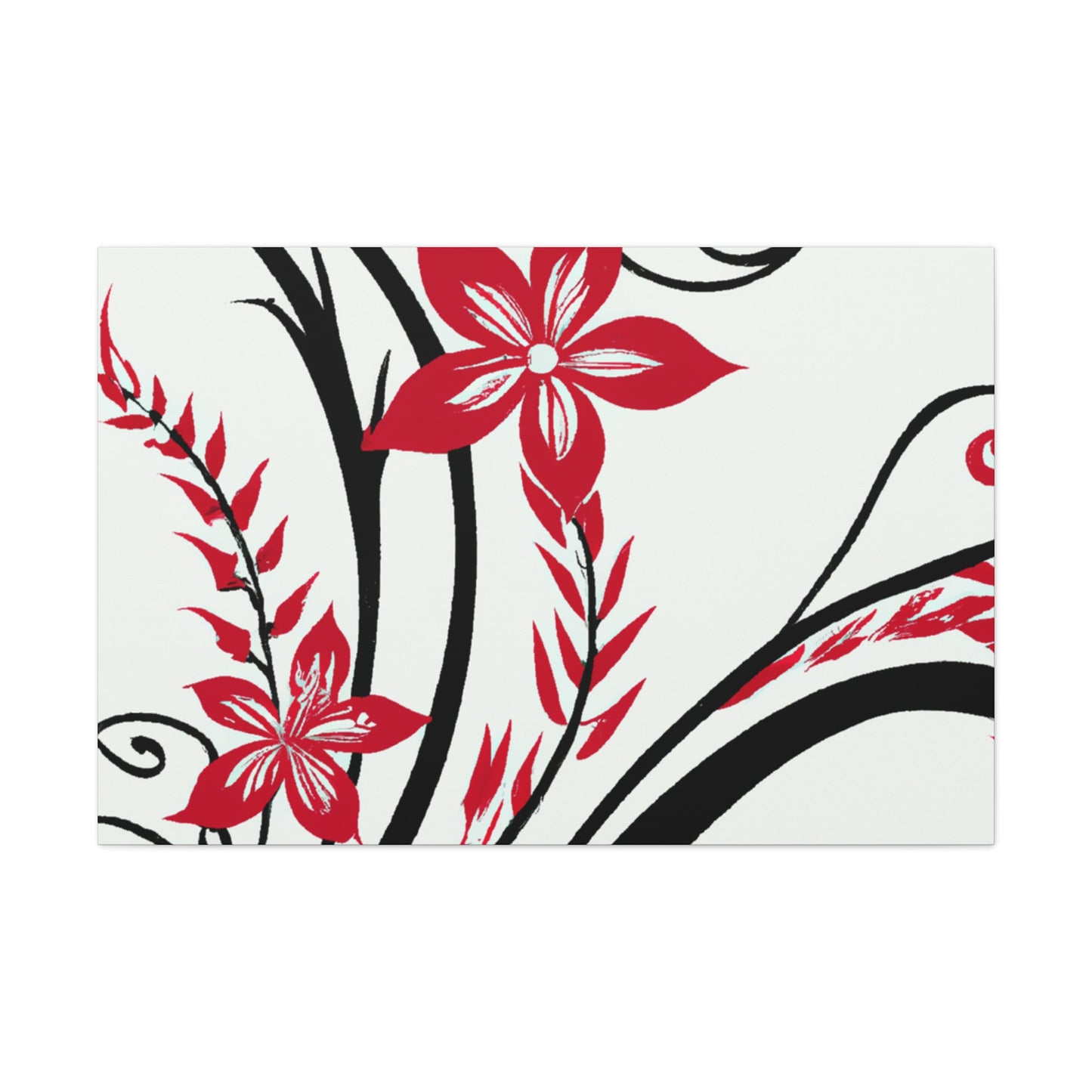 Blissful buds - Floral - Canvas