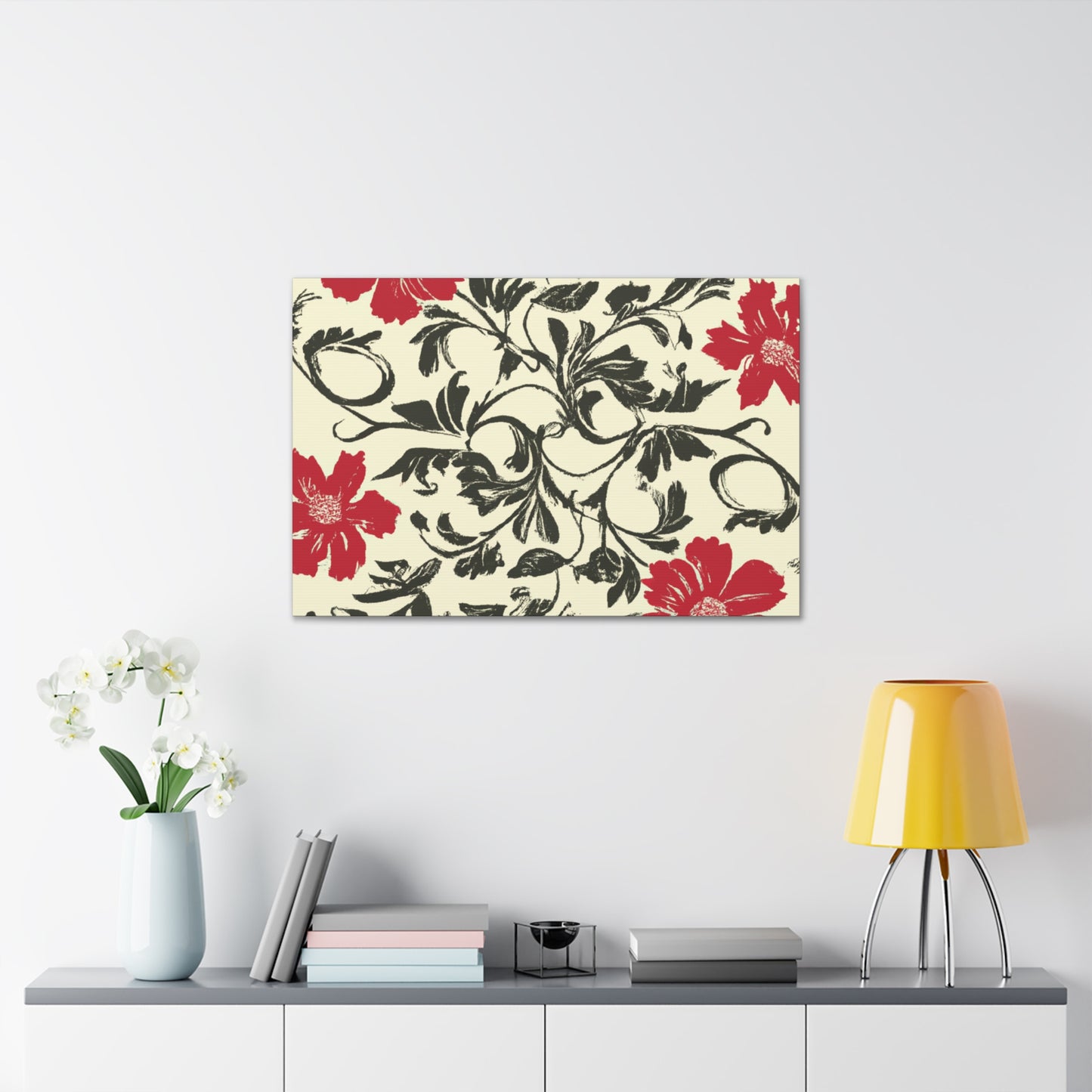 Fuchsiafire - Floral - Canvas