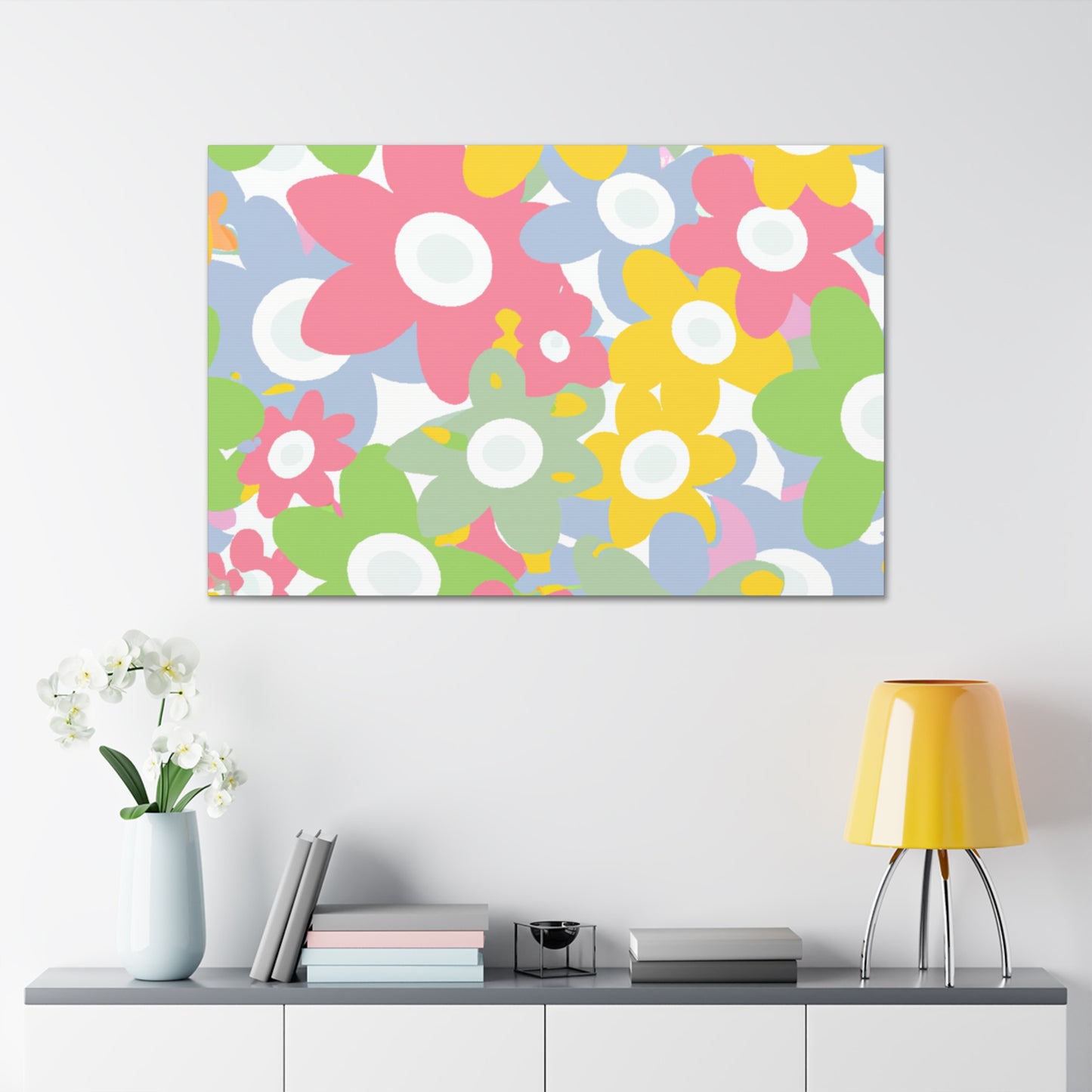Blushful - Floral - Canvas