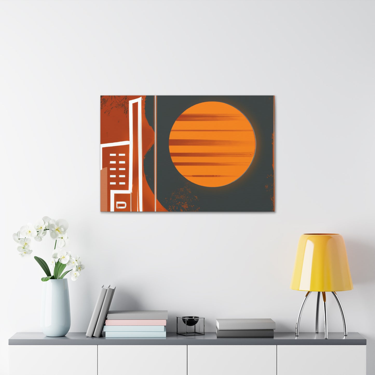 Full Blown - Midcentury Canvas