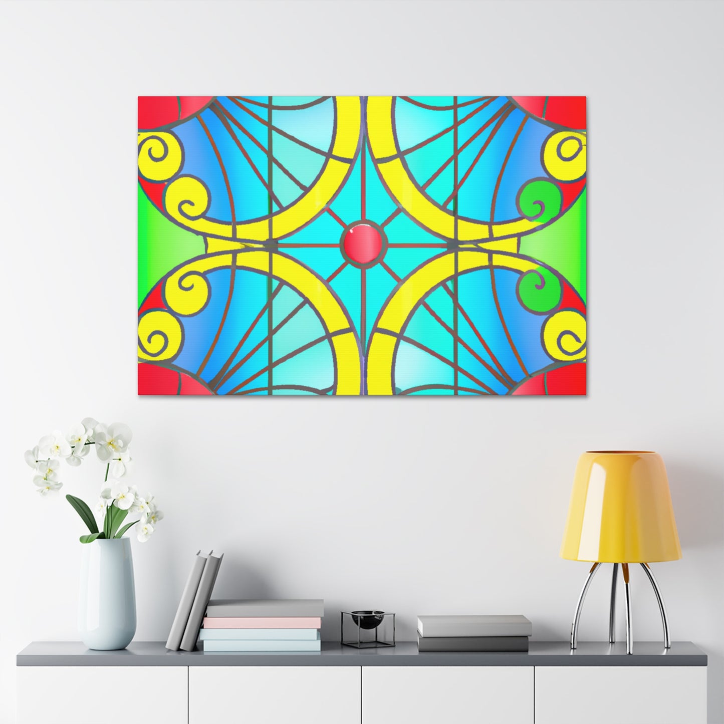 Circular Tile - Glass Canvas