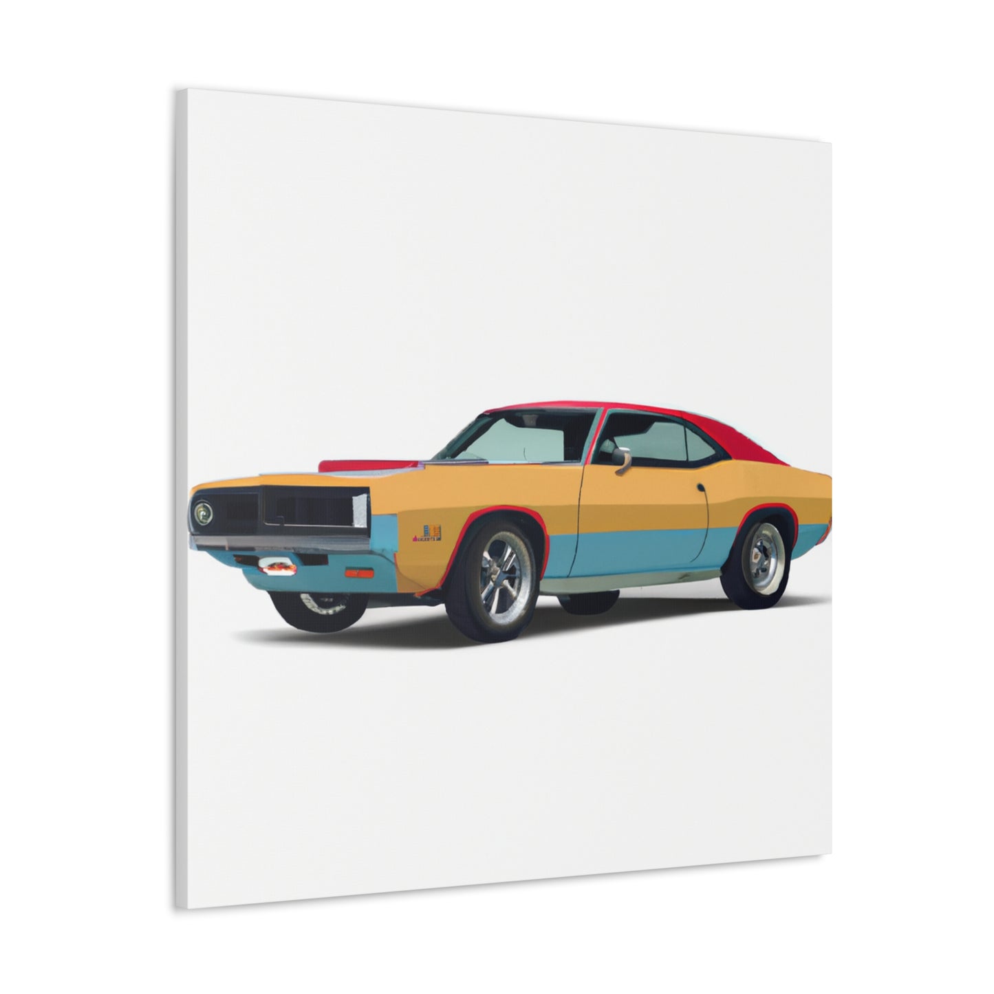 El Scorchado - Automobile - Canvas