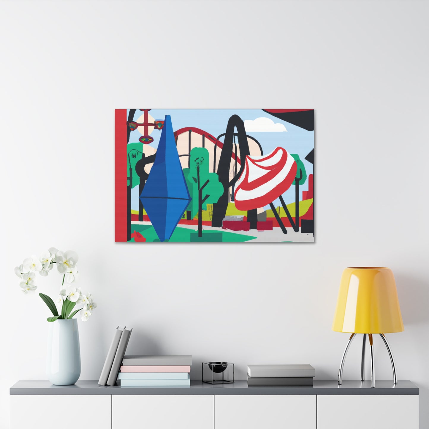Greenvale - Landscape - Amusement - Canvas