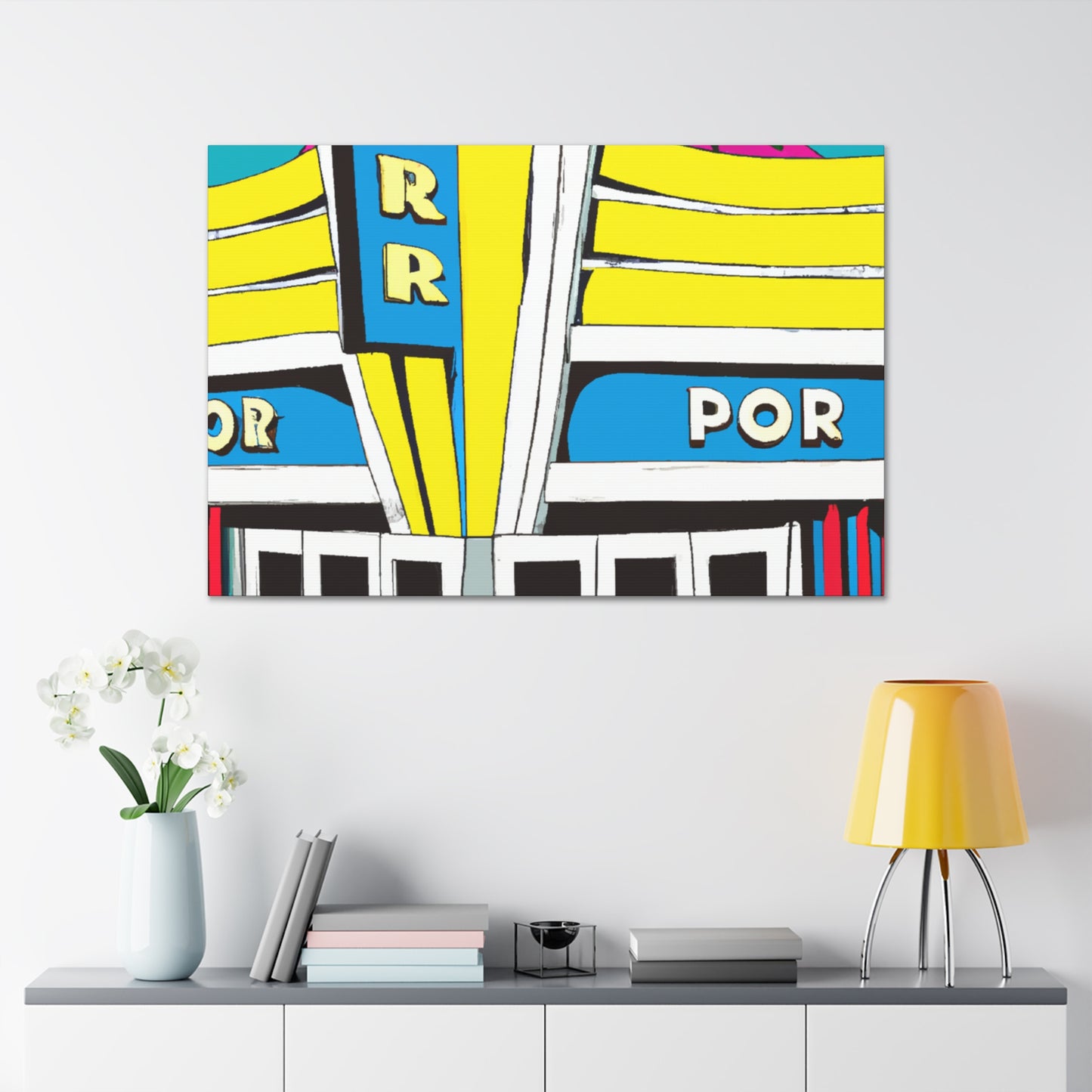 "Hoot 'n Holler Driving Range" - Canvas - Pop Art