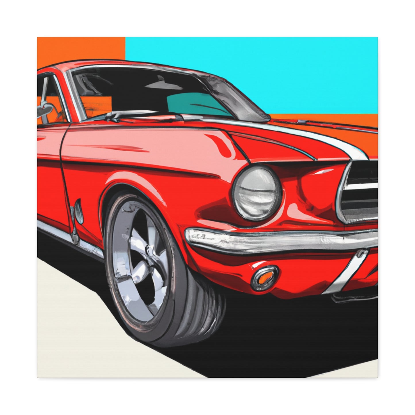 Vintage Phanton - Automobile - Canvas